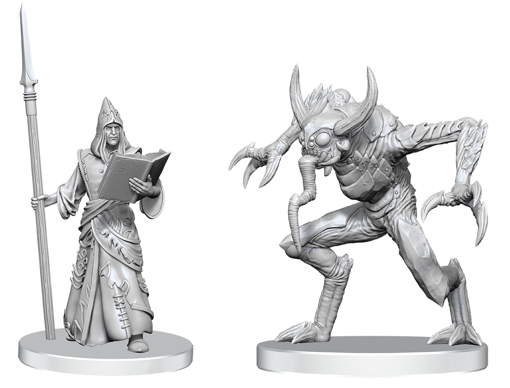 PF UNPAINTED MINIS: WV27 VLORIAK & DEMONOLOGIST | BD Cosmos