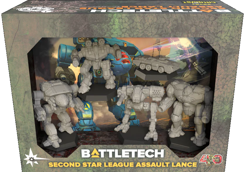 BATTLETECH: SECOND STAR LEAGUE ASSAULT LANCE | BD Cosmos