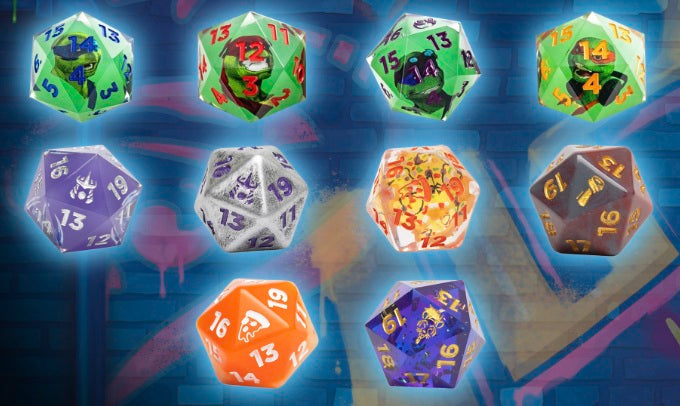 SIRIUS DICE - TREASURE PACKS - TEENAGE MUTANT NINJA TURTLES | BD Cosmos