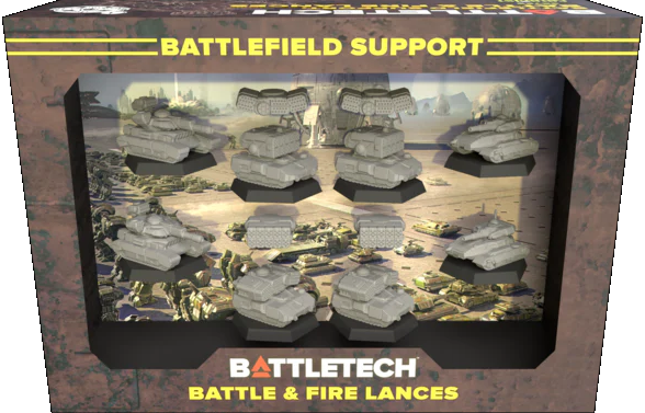 BATTLETECH: BATTLEFIELD SUPPORT BATTLE & FIRE LANCES | BD Cosmos