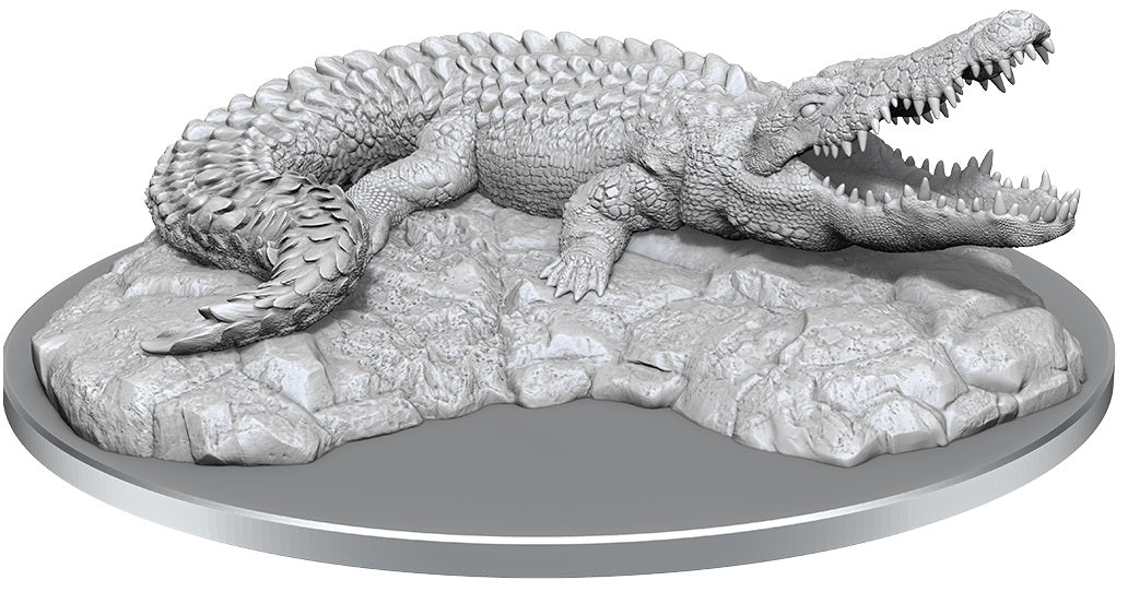 WIZKIDS UNPAINTED MINIS: WV21 GIANT CROCODILE | BD Cosmos
