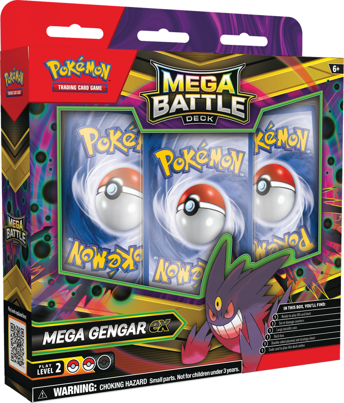 POKEMON TCG: MEGA BATTLE DECKS GENGAR EX | BD Cosmos