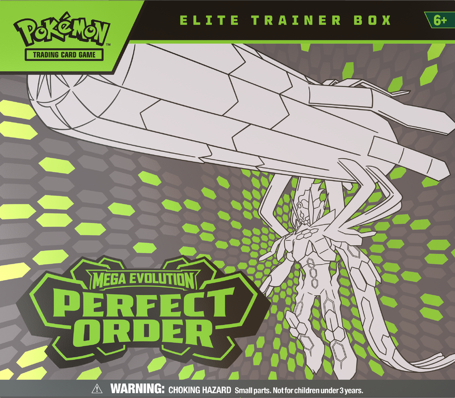 POKEMON TCG ME03: PERFECT ORDER ELITE TRAINER BOX - 1ST WAVE MARCH 27TH SHIP [READ DESCRIPTION] | BD Cosmos