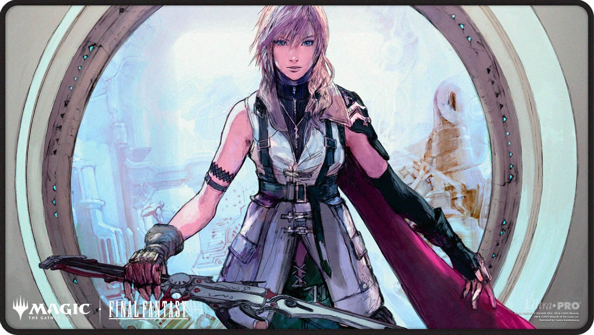 UP PLAYMAT - MTG FINAL FANTASY - STITCHED LIGHTNING BD Cosmos UP PLAYMAT - MTG FINAL FANTASY - STITCHED LIGHTNING BD Cosmos