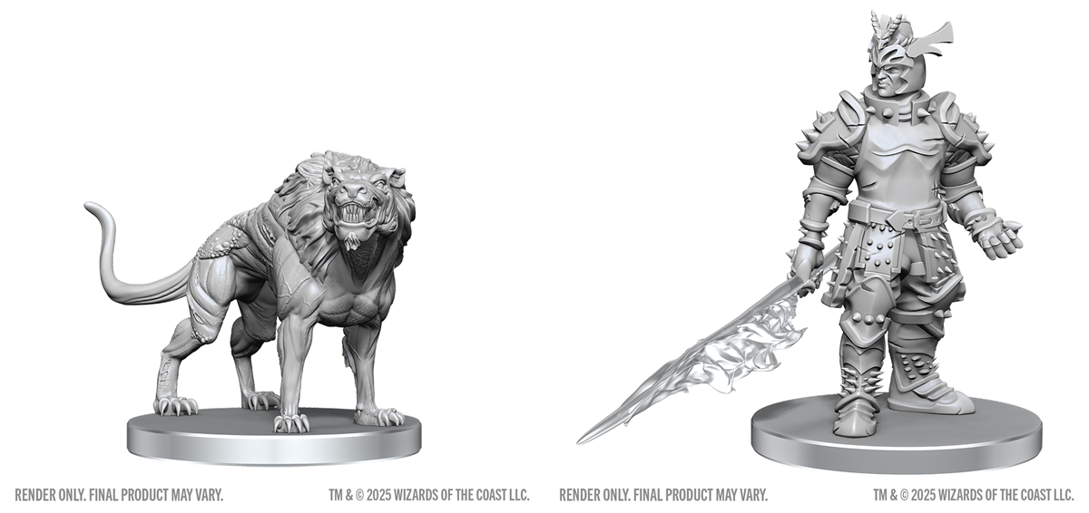 D&D  MINIS: WV28 HELL HOUND & NARZUGON | BD Cosmos