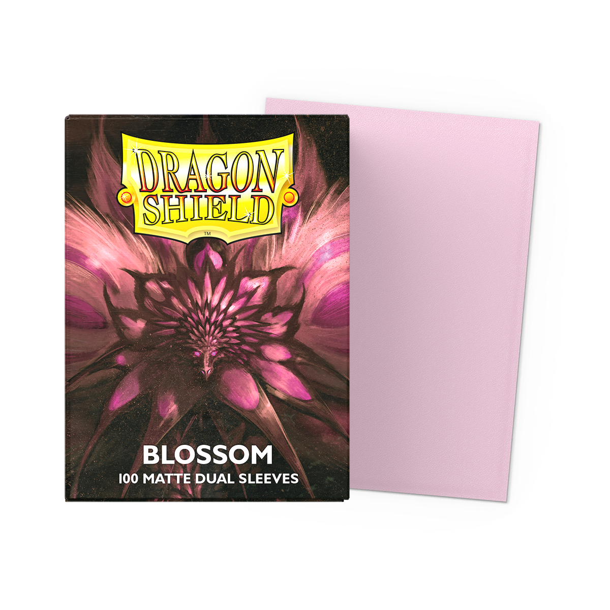 DRAGON SHIELD SLEEVES DUAL MATTE 100CT PASTELS BLOSSOM | BD Cosmos