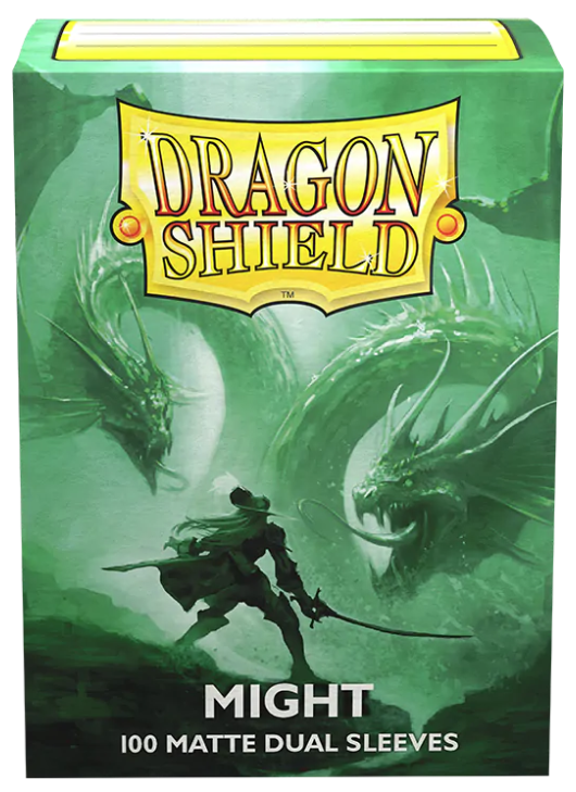 DRAGON SHIELD MANCHES MATTE DUAL MIGHT 100CT | BD Cosmos