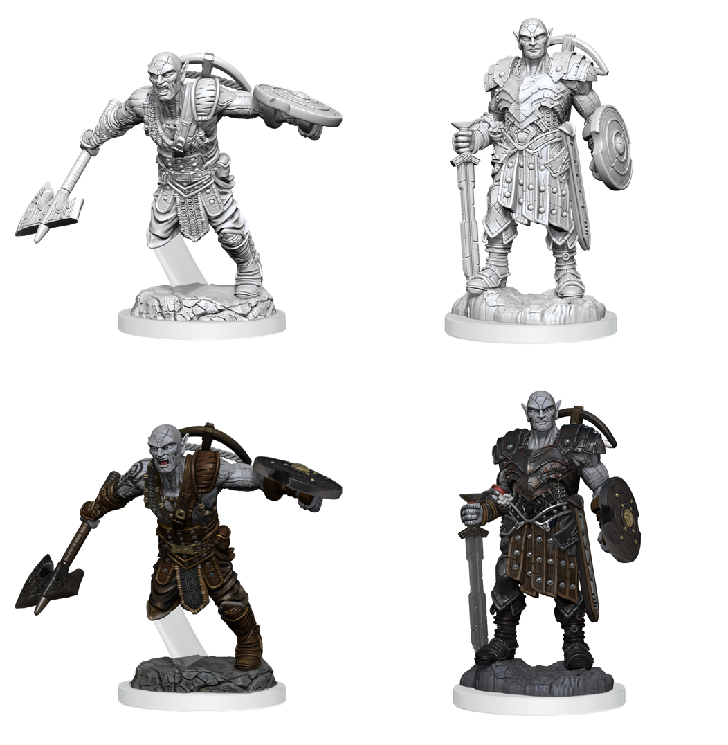 D&D UNPAINTED MINIS: WV20 EARTH GENASI FIGHTER | BD Cosmos