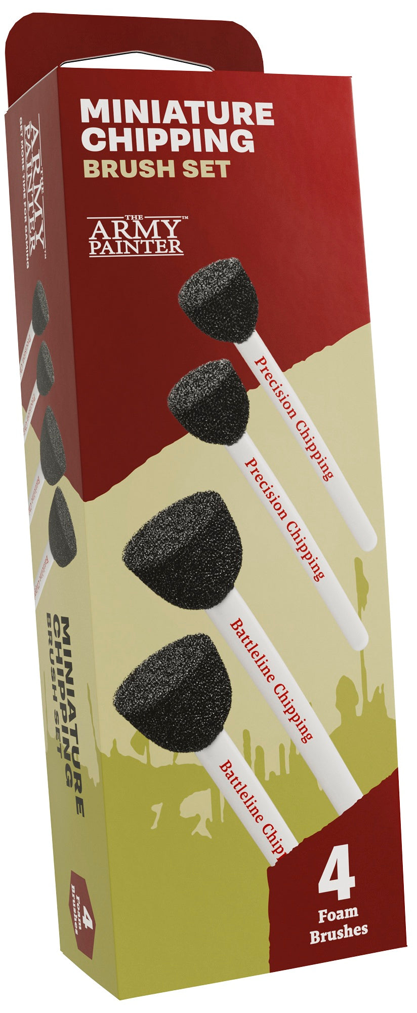 ARMY PAINTER: MINIATURE CHIPPING BRUSH SET | BD Cosmos