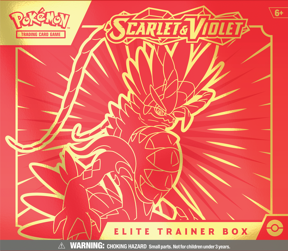 POKEMON TCG SV01: - SCARLET AND VIOLET ELITE TRAINER BOX | BD Cosmos