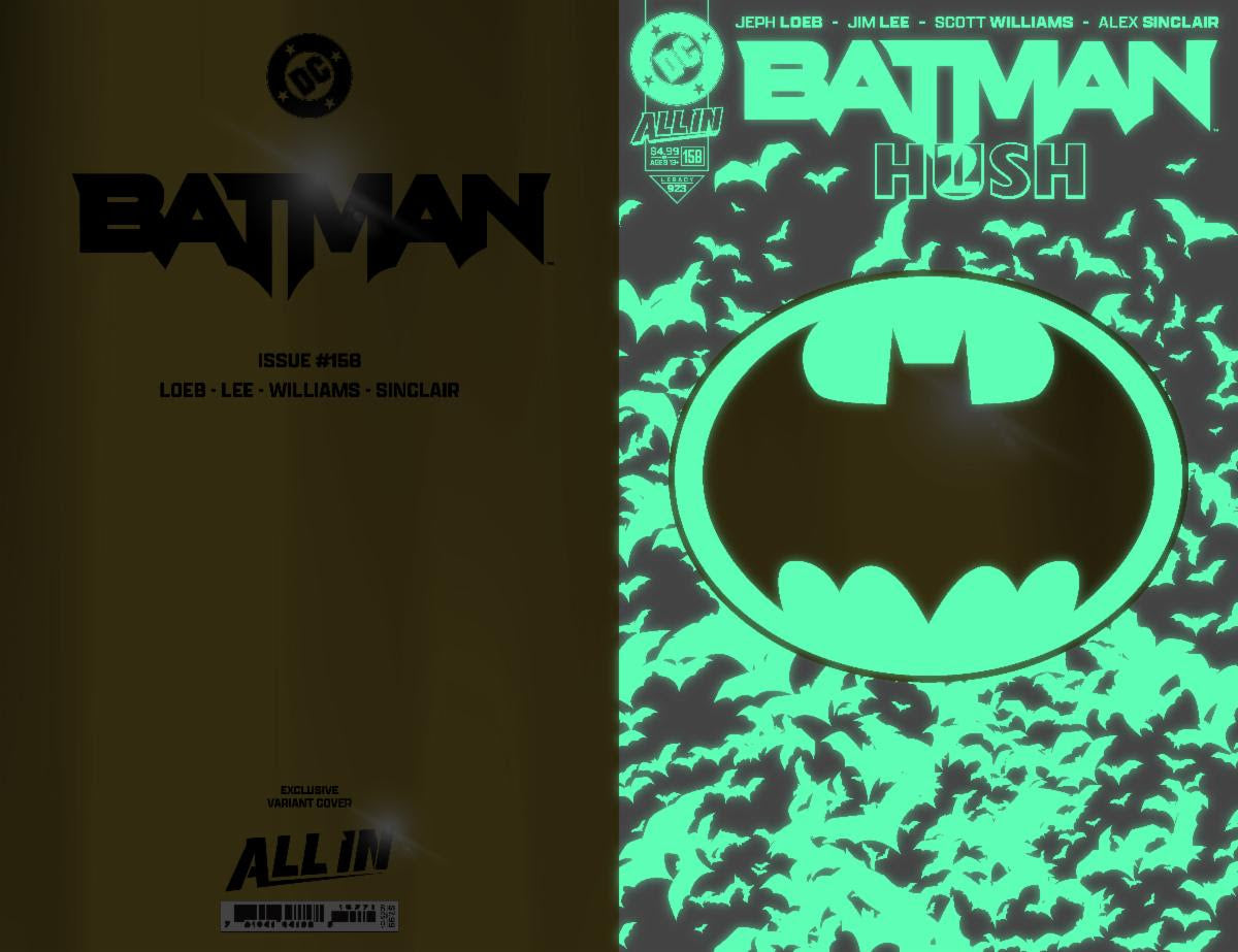 Batman #158 DC S Glow In The Dark Hush Bat Symbol 03/26/2025 | BD Cosmos