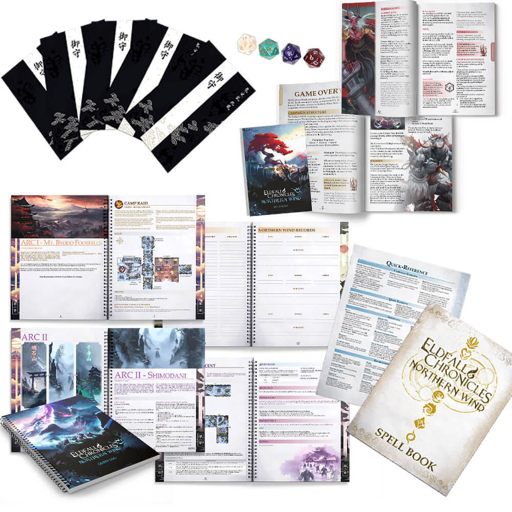 ELDFALL CHRONICLES: NORTHERN WIND CORE BOX | BD Cosmos