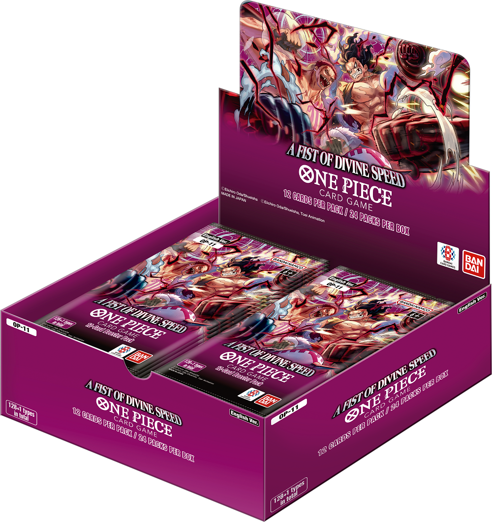 ONE PIECE CG: OP-11 A FIST OF DIVINE SPEED BOOSTER BOX | BD Cosmos