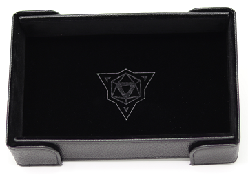 DIE HARD FOLD UP MAGNETIC VELVET DICE TRAY - BLACK | BD Cosmos
