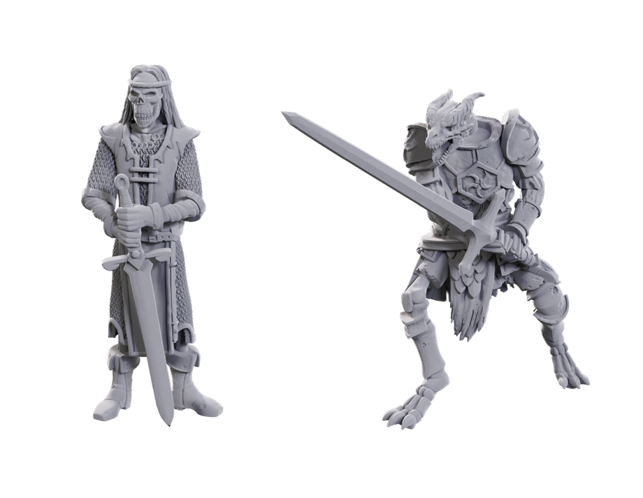 D&D MINIS NOLZUR'S LIMITED EDITION : SKELETTON KNIGHTS | BD Cosmos