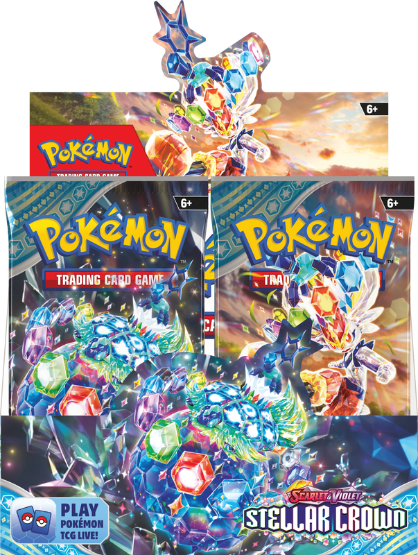 POKEMON TCG SV7: STELLAR CROWN BOOSTER BOX | BD Cosmos