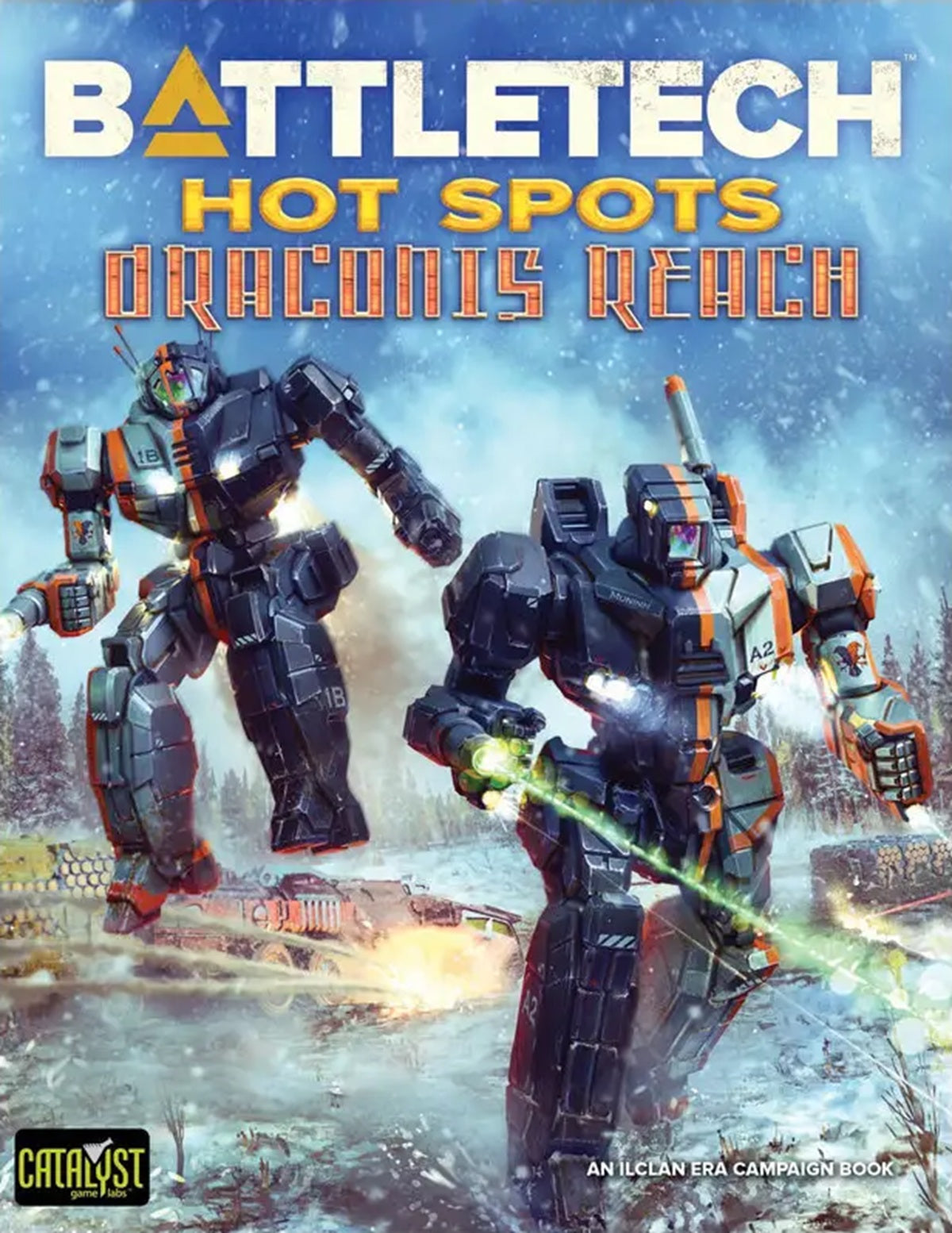 BATTLETECH: HOT SPOTS DRACONIS REACH - CAMPAIGN BOOK | BD Cosmos