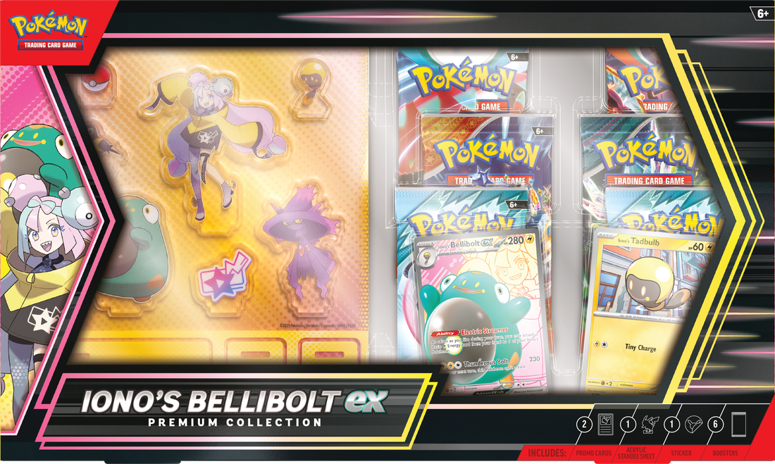 POKEMON TCG: IONO’S BELLIBOLT EX PREMIUM COLLECTION | BD Cosmos