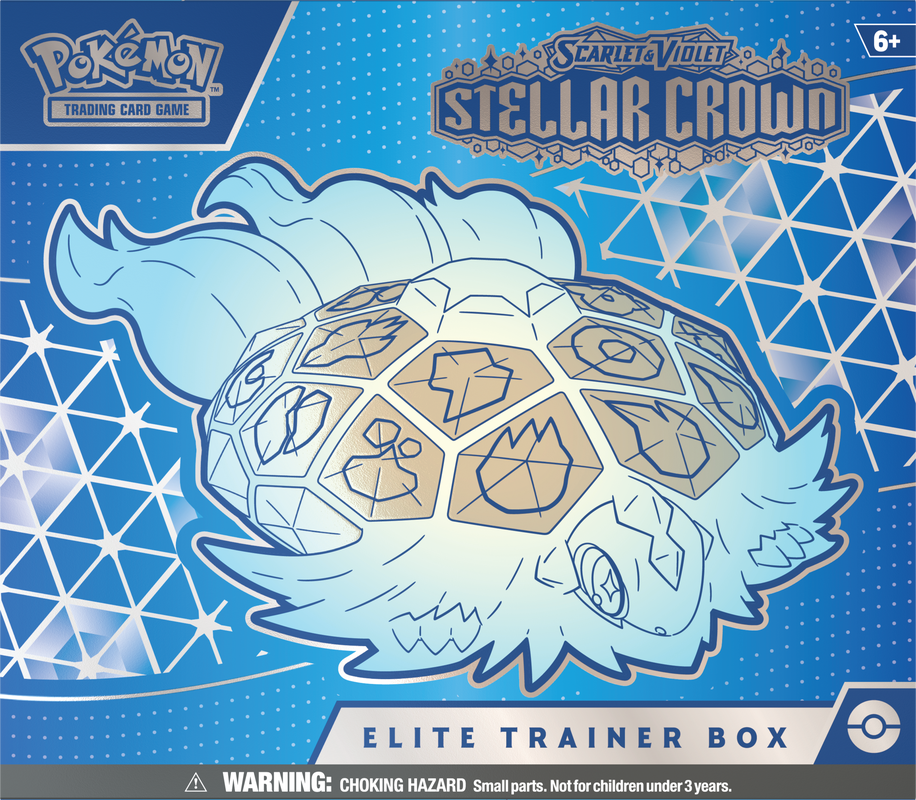 POKEMON TCG SV7: STELLAR CROWN ELITE TRAINER BOX | BD Cosmos