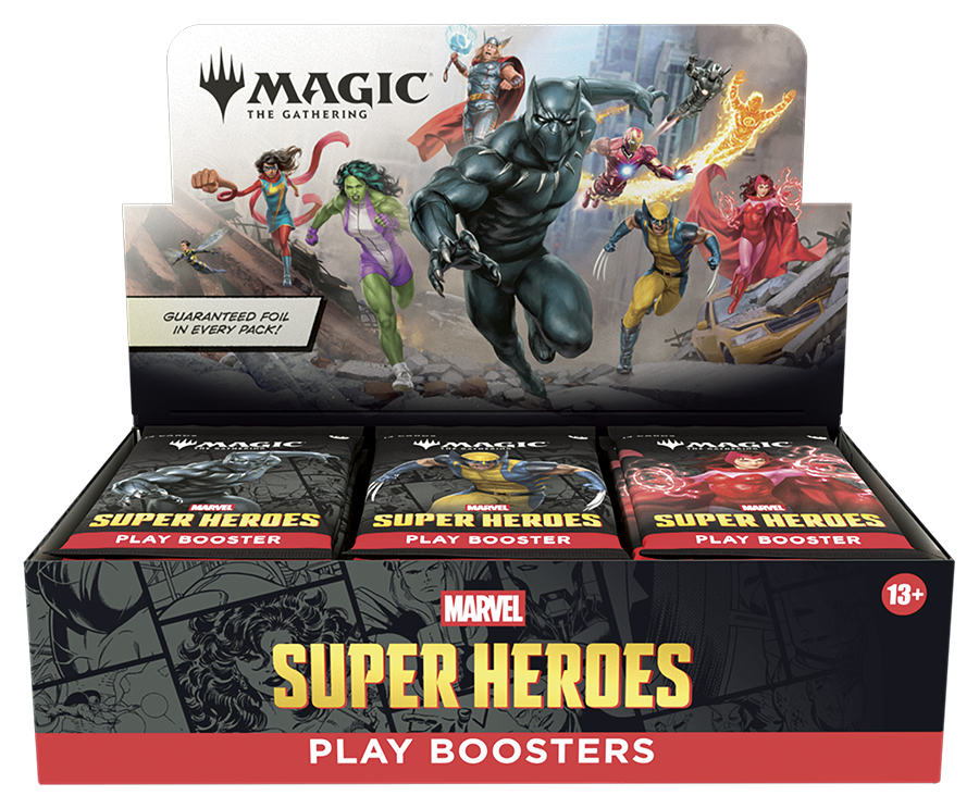 MTG - MARVEL SUPER HEROES - PLAY BOOSTER BOX [ENG] | BD Cosmos