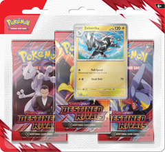 POKEMON TCG SV10: DESTINED RIVALS 3 PACK BLISTER | BD Cosmos
