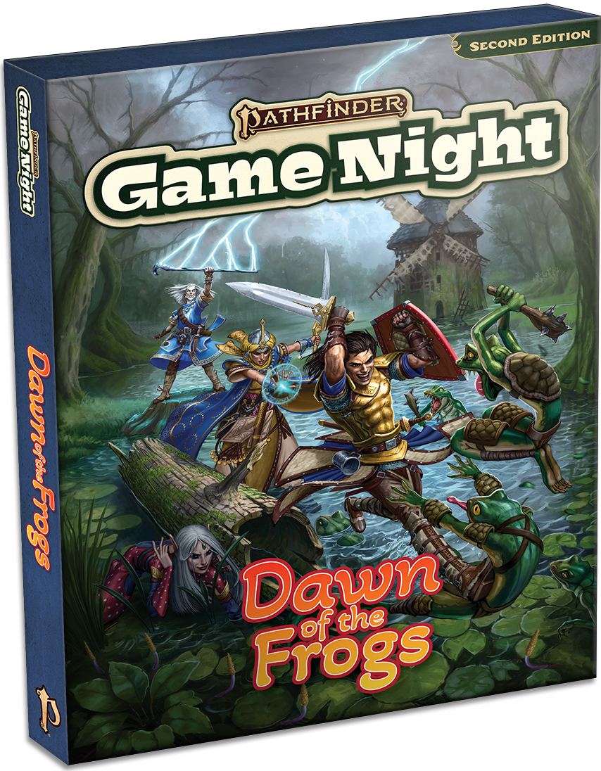 PATHFINDER 2E: GAME NIGHT - DAWN OF THE FROGS DELUXE ADVENTURE | BD Cosmos