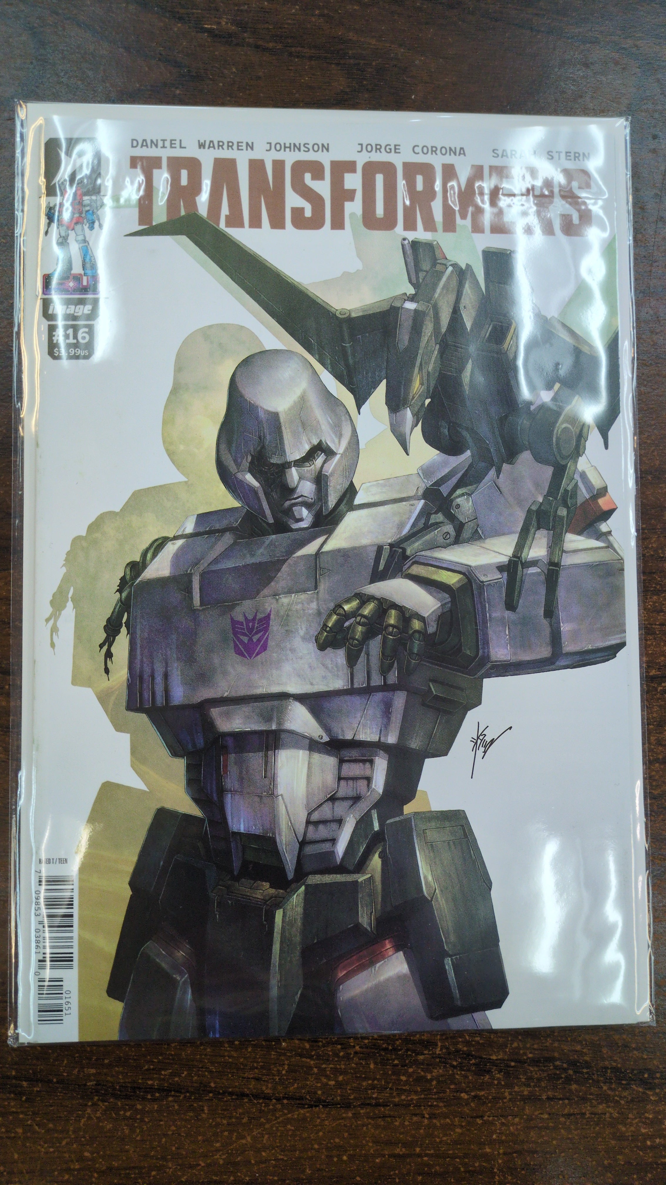 Transformers #16 IMAGE 1:50 Homare 01/08/2025 | BD Cosmos