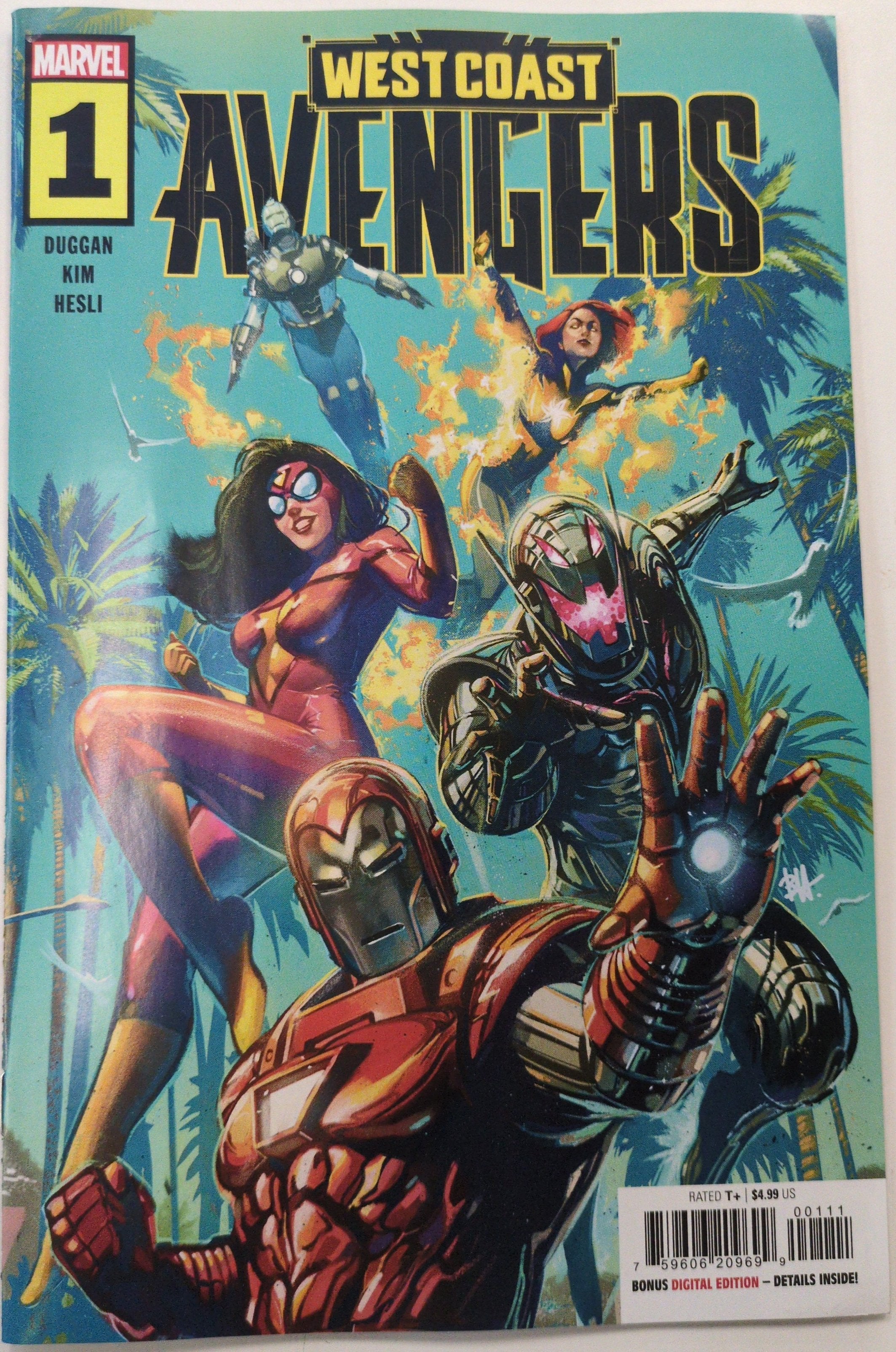 West Coast Avengers #1 MARVEL 11/27/2024 | BD Cosmos