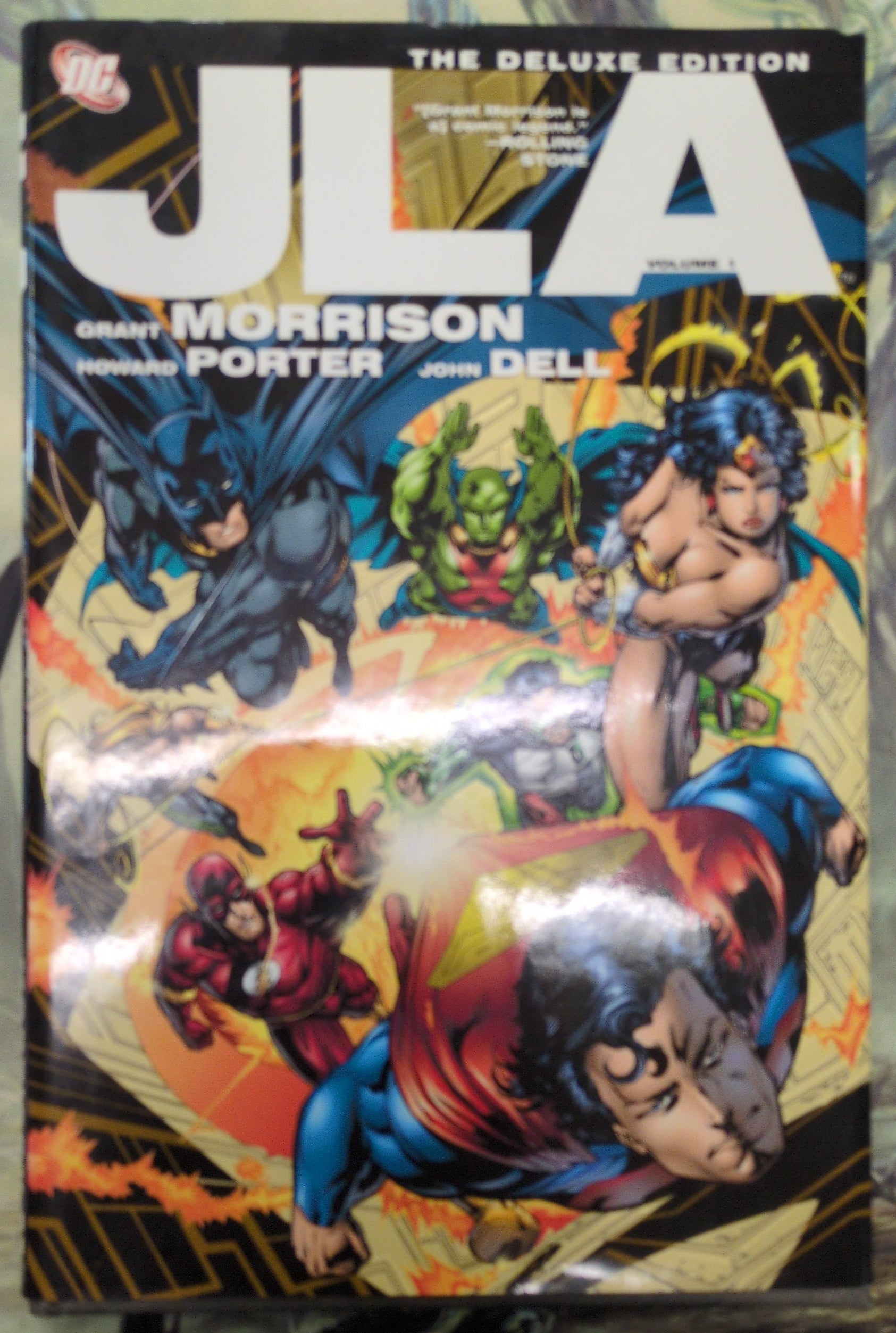 JLA Deluxe Edition Hardcover Volume 01 Used | BD Cosmos