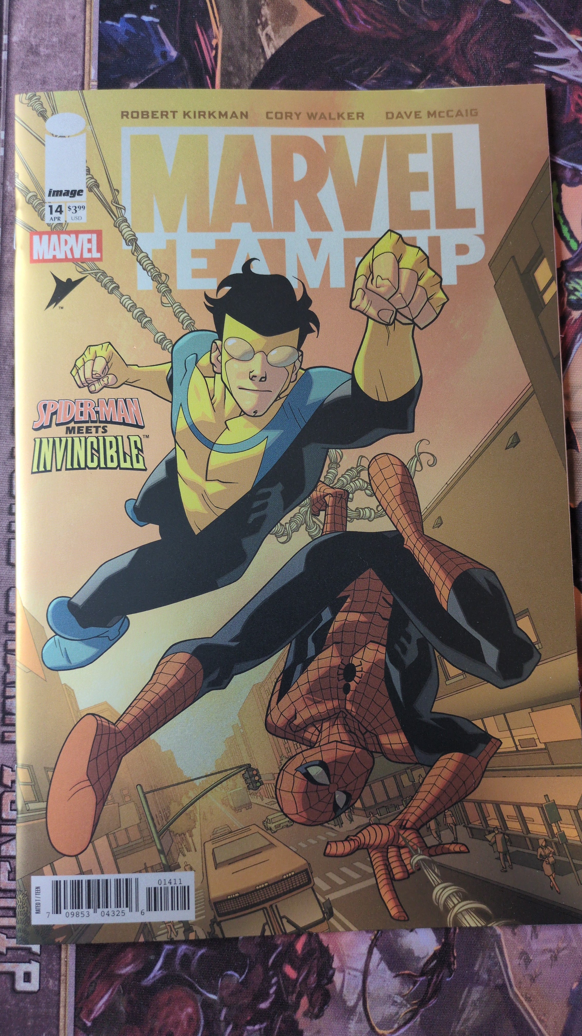 Marvel Team-Up #14 Facsimile Foil Image Walker 05/14/2025 | BD Cosmos