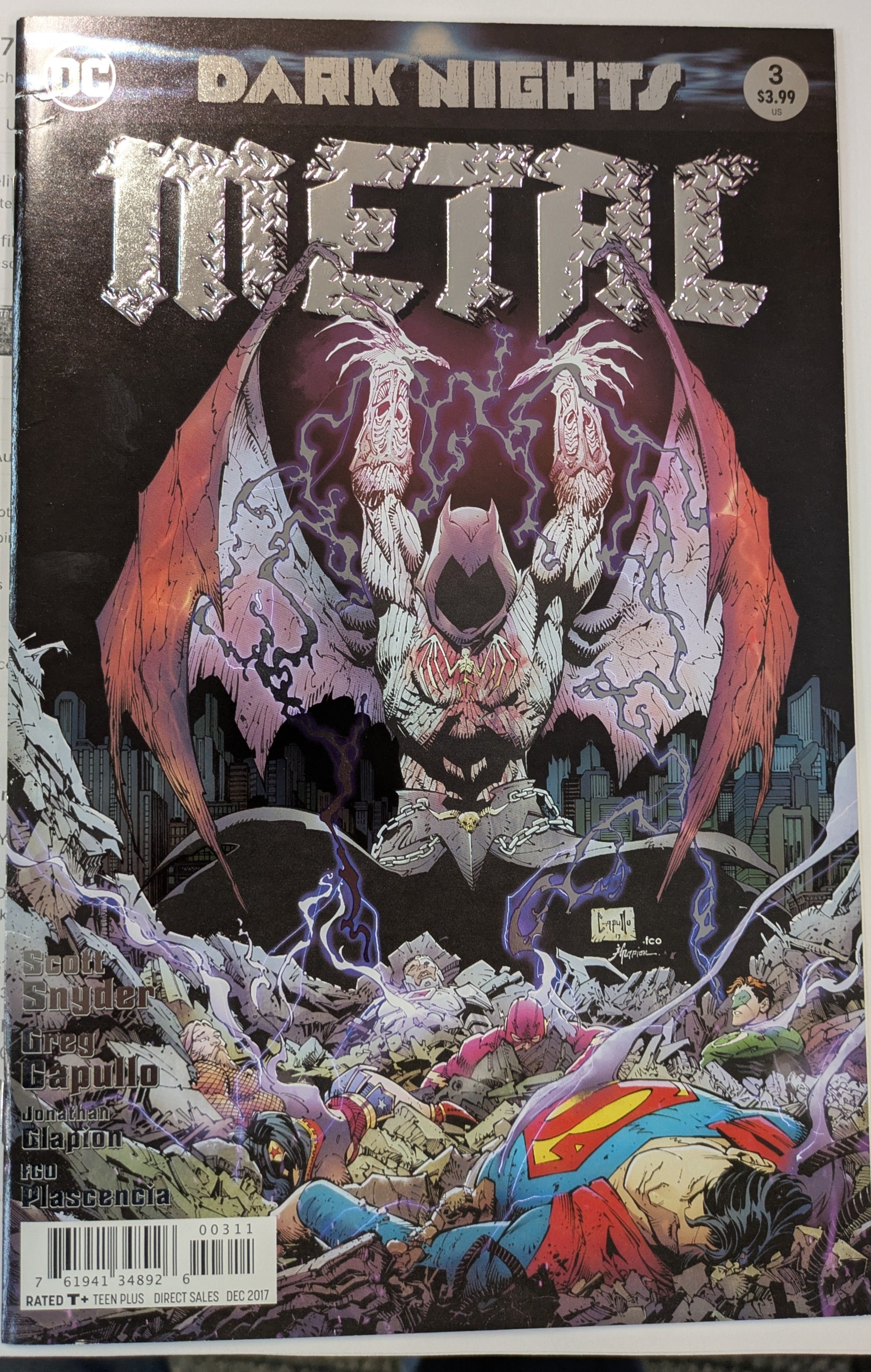 Dark Nights Metal #3 (Of 6) Foil | BD Cosmos