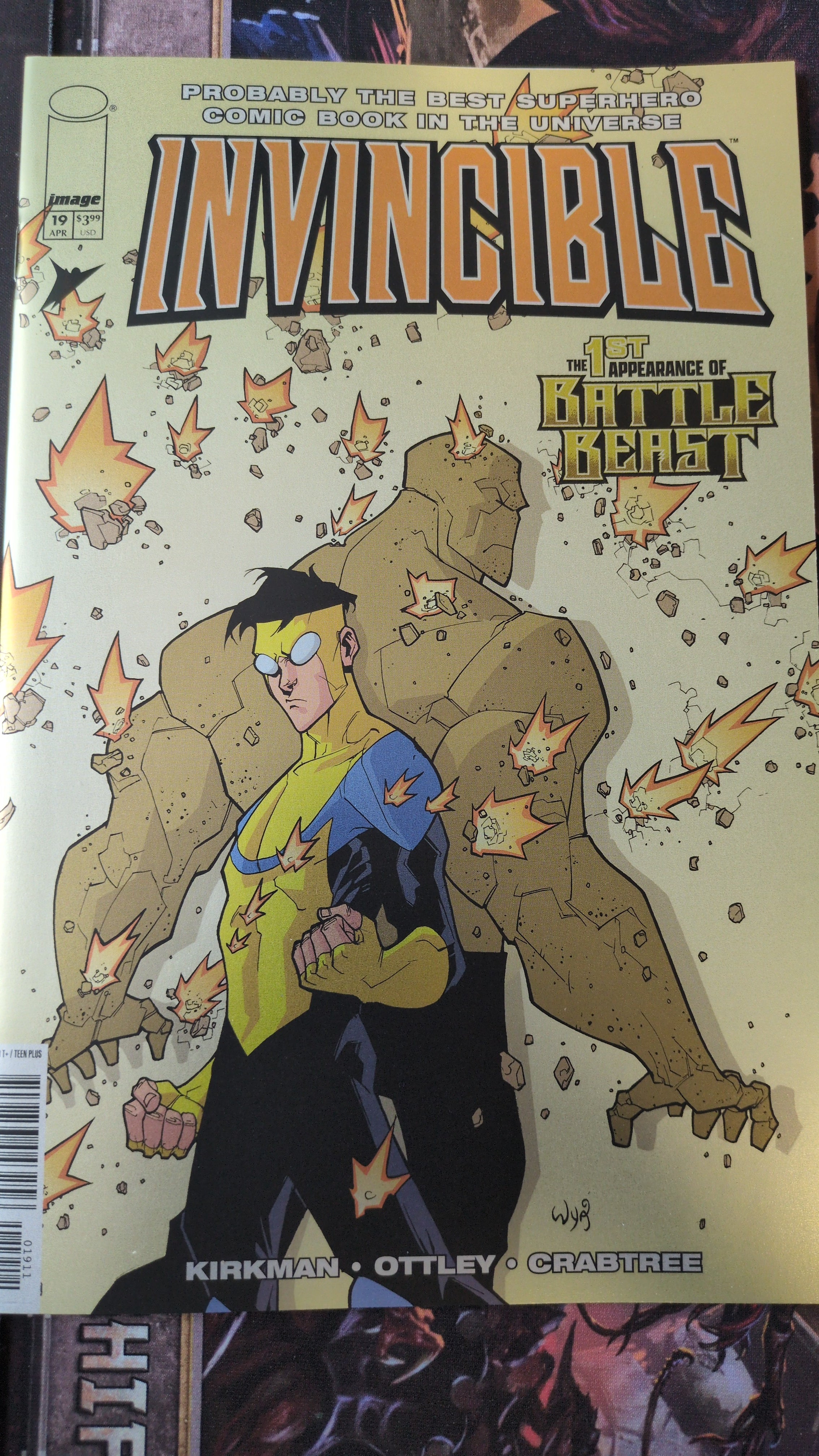 Invincible #19 Facsimile Foil 1st Battle Beast Image Ottley 05/14/2025 | BD Cosmos