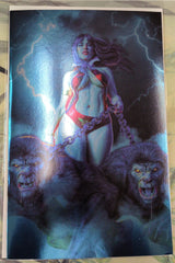 Vampirella (2025) #1 Dynamite Z Foc Spears Virgin Foil 04/02/2025 | BD Cosmos