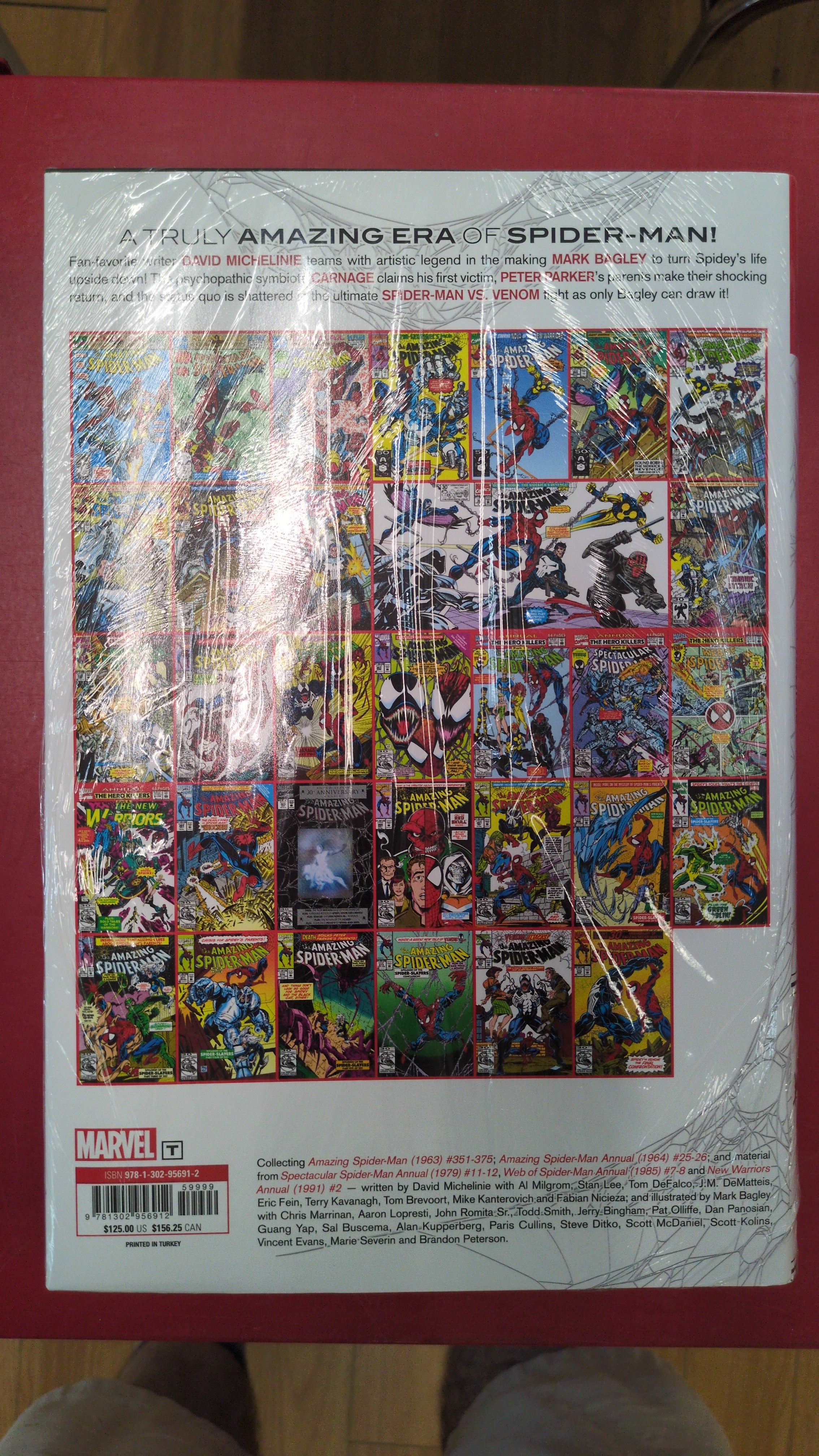 Spider-Man By Michelinie & Bagley Omnibus Volume. 1 - Jacket Damage | BD Cosmos