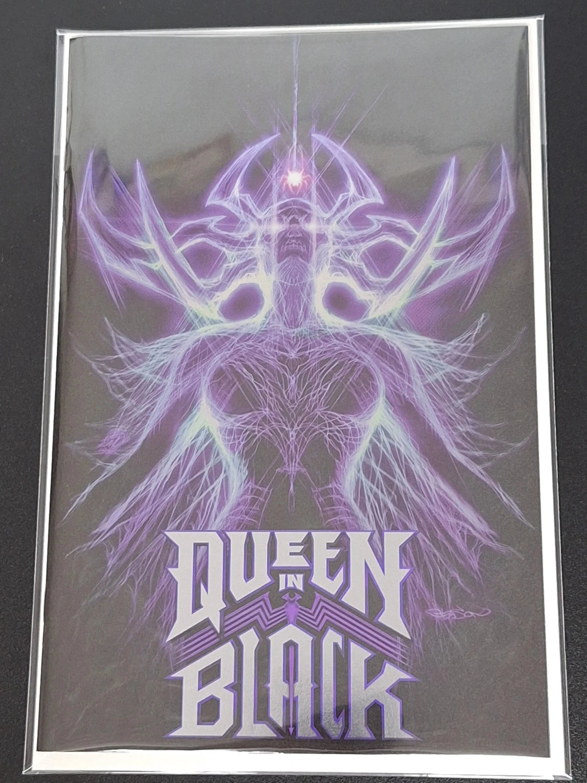 Queen In Black #1 Marvel Gleason Black Foil TB Exclusive 07/29/2026 | BD Cosmos