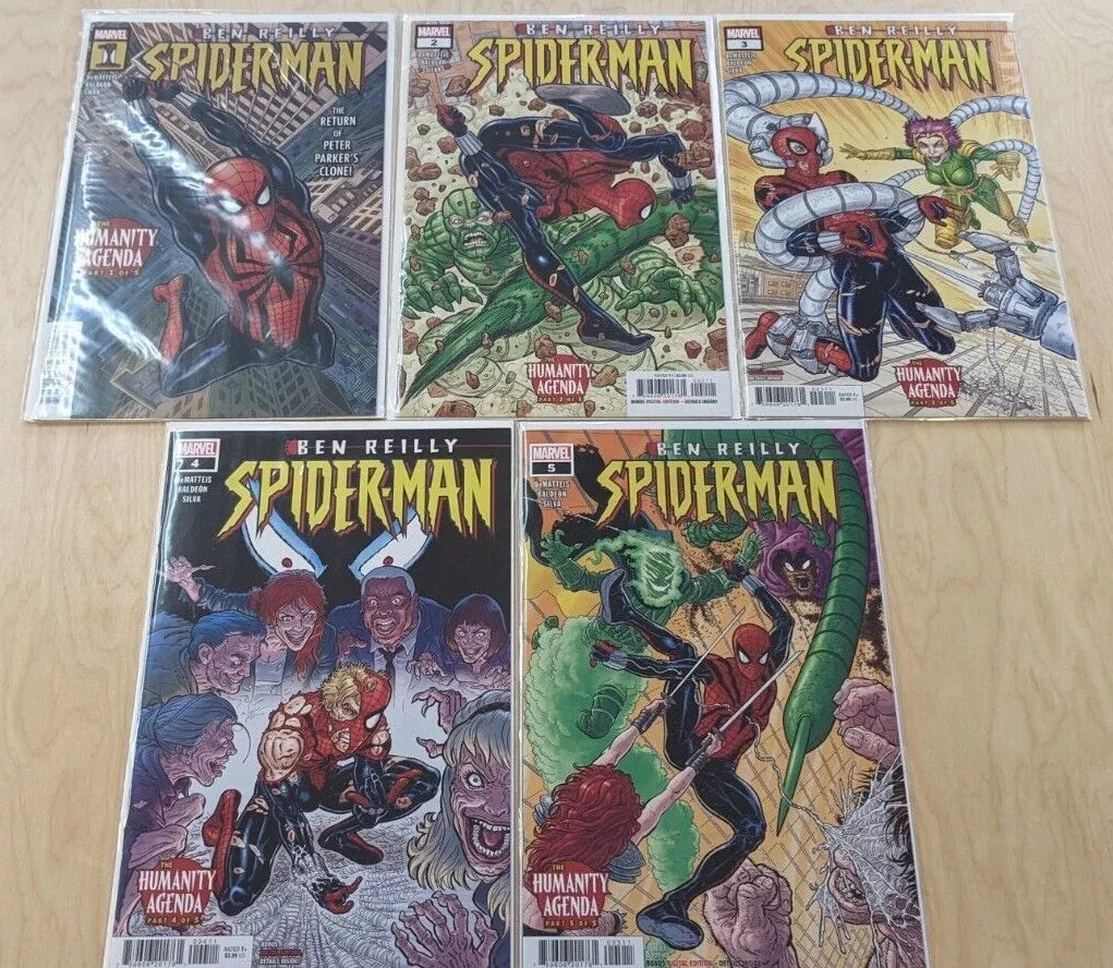 Ben Reilly Spider-Man #1-5 Complete Run | BD Cosmos