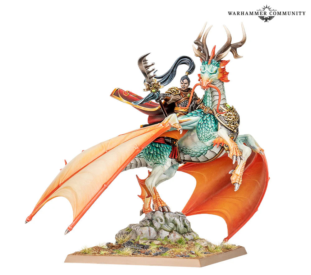 OLD WORLD: GRAND CATHAY - SHUGENGAN LORD ON GREAT SPIRIT LONGMAR | BD Cosmos