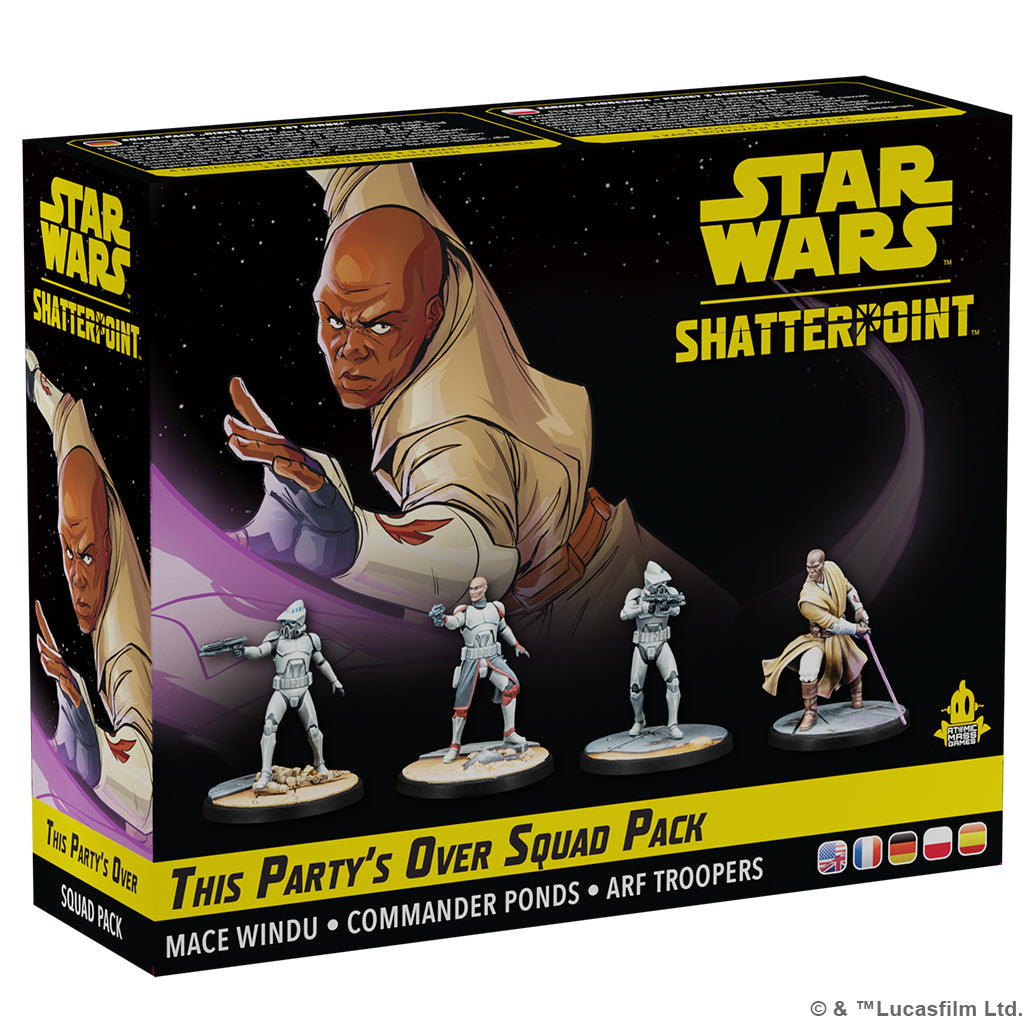 STAR WARS SHATTERPOINT: THIS PARTY'S OVER - MACE WINDU SQUAD PACK | BD Cosmos