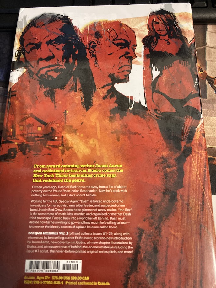 Scalped Omnibus Volume 01 - Crushed Corners | BD Cosmos