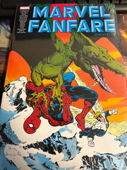 Marvel Fanfare Omnibus HC Vo01 Michael Golden Cover - Crushed Corners | BD Cosmos