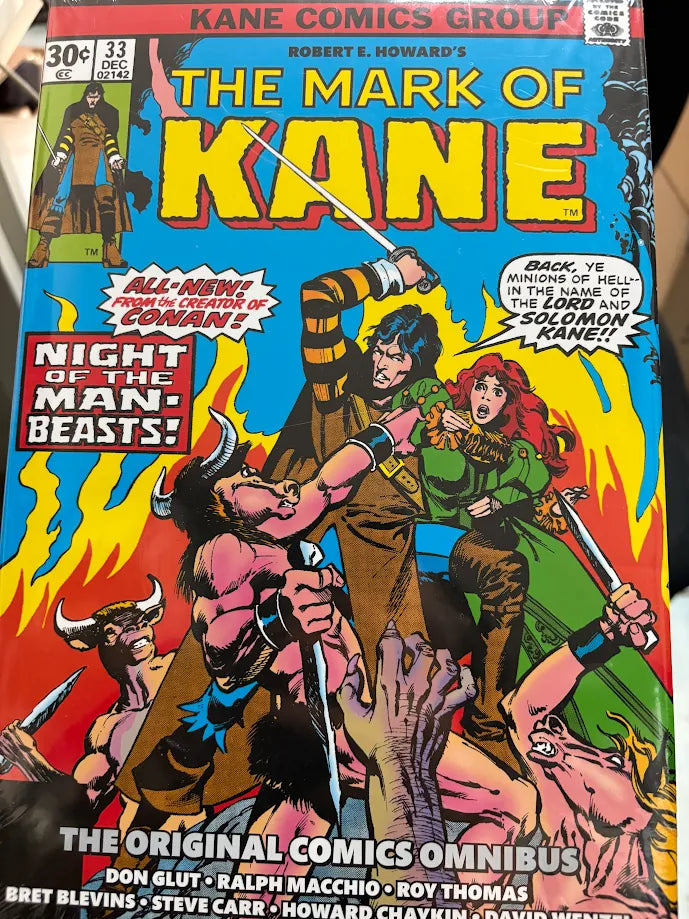 Solomon Kane The Original Comics Omnibus HC Volume 01 DM - DAMAGED | BD Cosmos