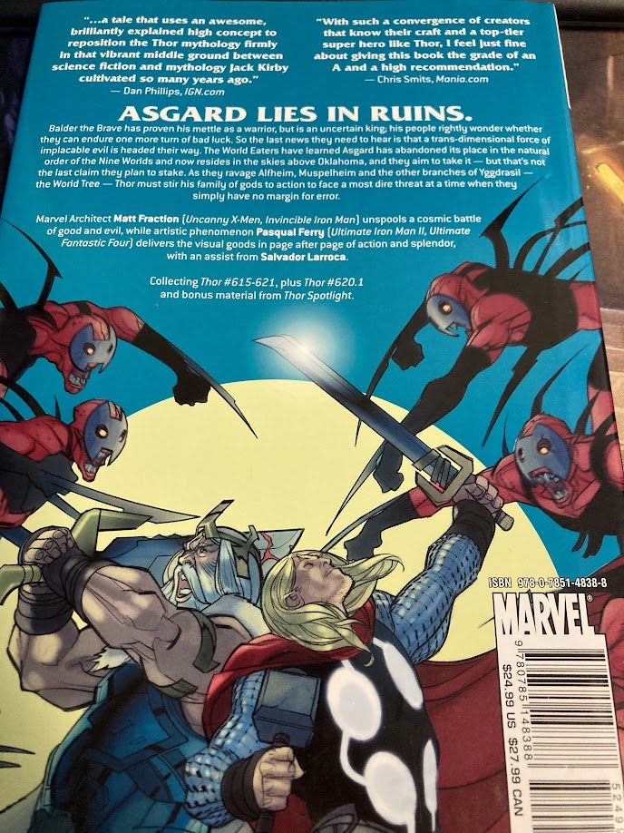 Thor World Eaters Prem Hardcover - Used | BD Cosmos