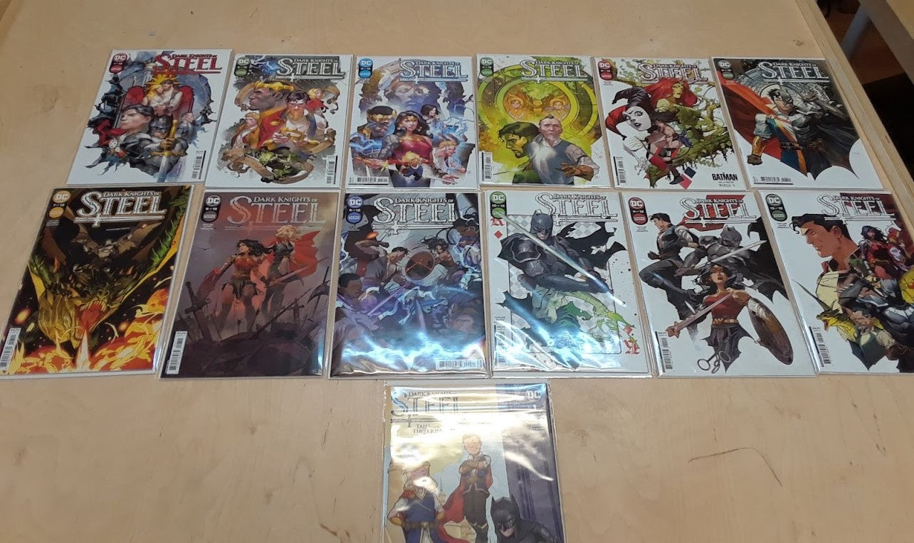 Dark Knights Of Steel #1-12 + Tales from the Three Kingdom Complete Set Main Covers | BD Cosmos