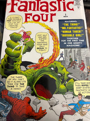 The Fantastic Four Omnibus Vol1 Jack Kirby Cover [New Printing 3, DM] - Crushed Corners | BD Cosmos