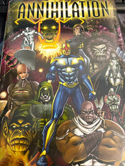 Annihilation Omnibus Andrea Di Vito Cover [2025 Printing, DM] - DAMAGED | BD Cosmos