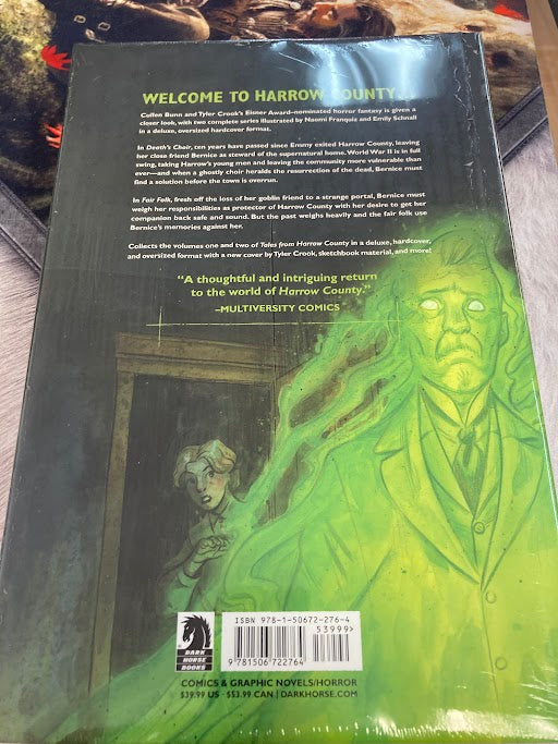 Tales From Harrow County Library Edition Hardcover - Sliced Back Cover | BD Cosmos