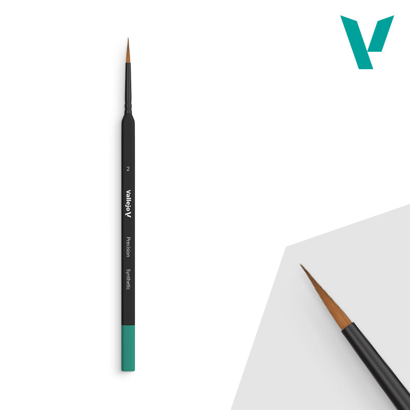 VALLEJO: PRECISION - SYNTHETIC ROUND BRUSH | BD Cosmos