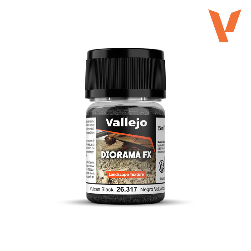 DIORAMA EFFECTS: VULCAN BLACK 0.1MM-2MM | BD Cosmos