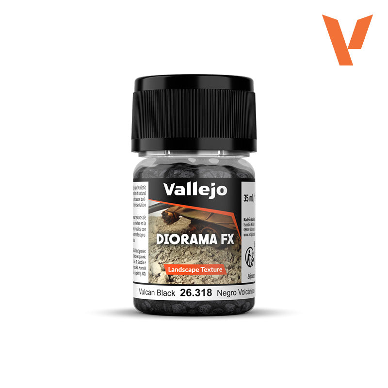 DIORAMA EFFECTS: VULCAN BLACK 2MM-5MM | BD Cosmos