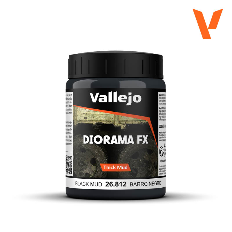 DIORAMA EFFECTS: BLACK MUD (200ML) | BD Cosmos